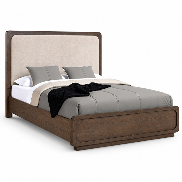 Vellara Upholstered Panel Bed