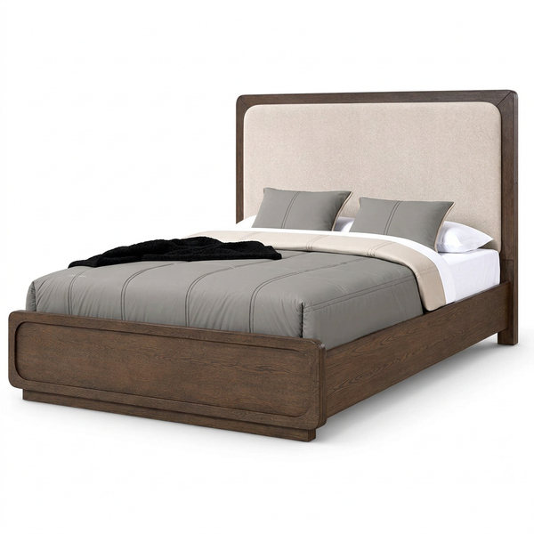 Vellara Upholstered Panel Bed