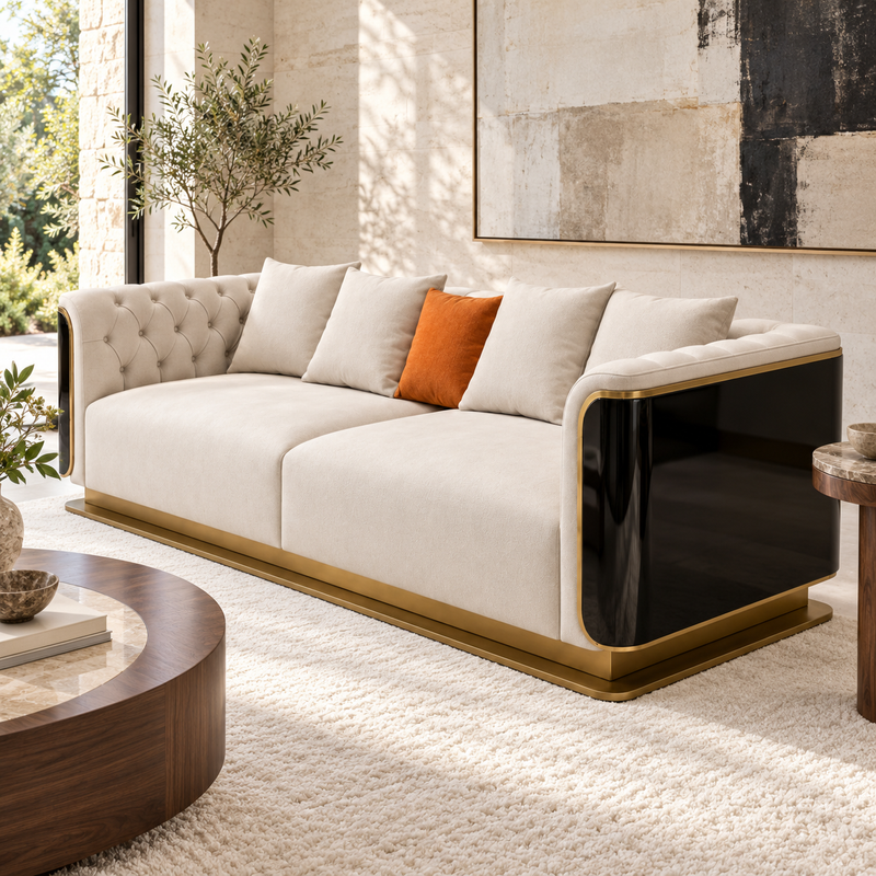 Palisandre Sofa — bright natural daylight interior