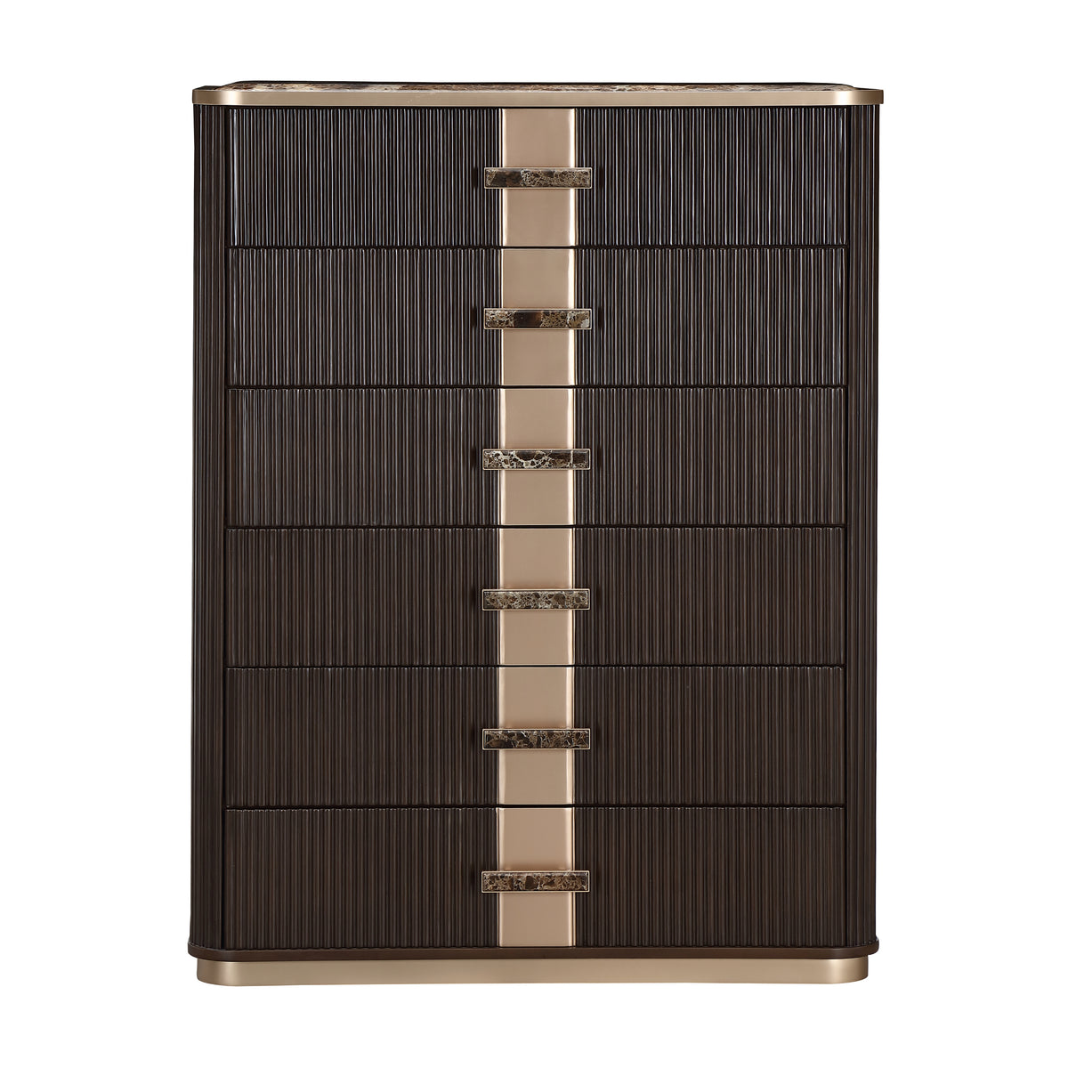 West Kensington Highboy Chest — Medium Espresso — official view