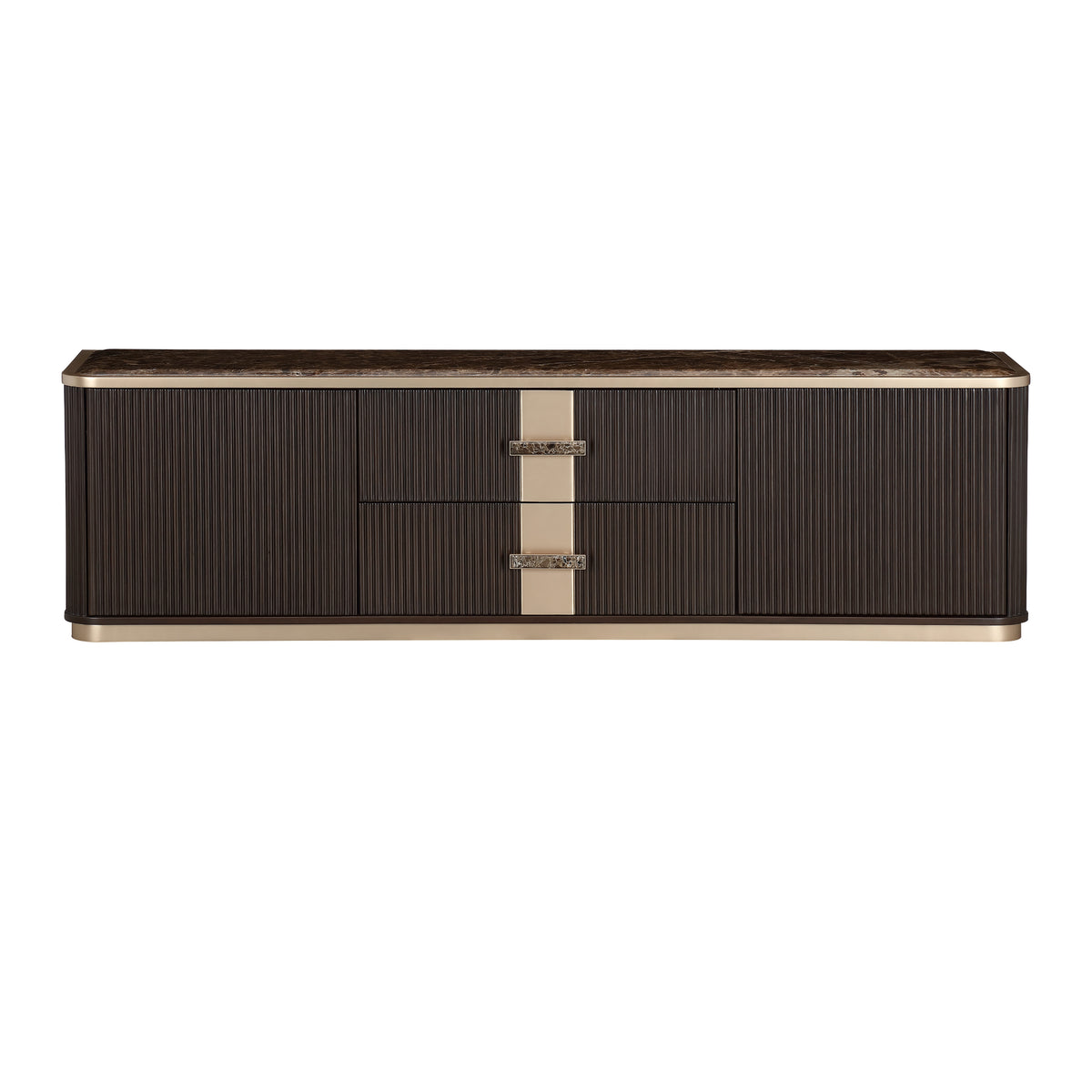 West Kensington Media Cabinet — Medium Espresso — official view