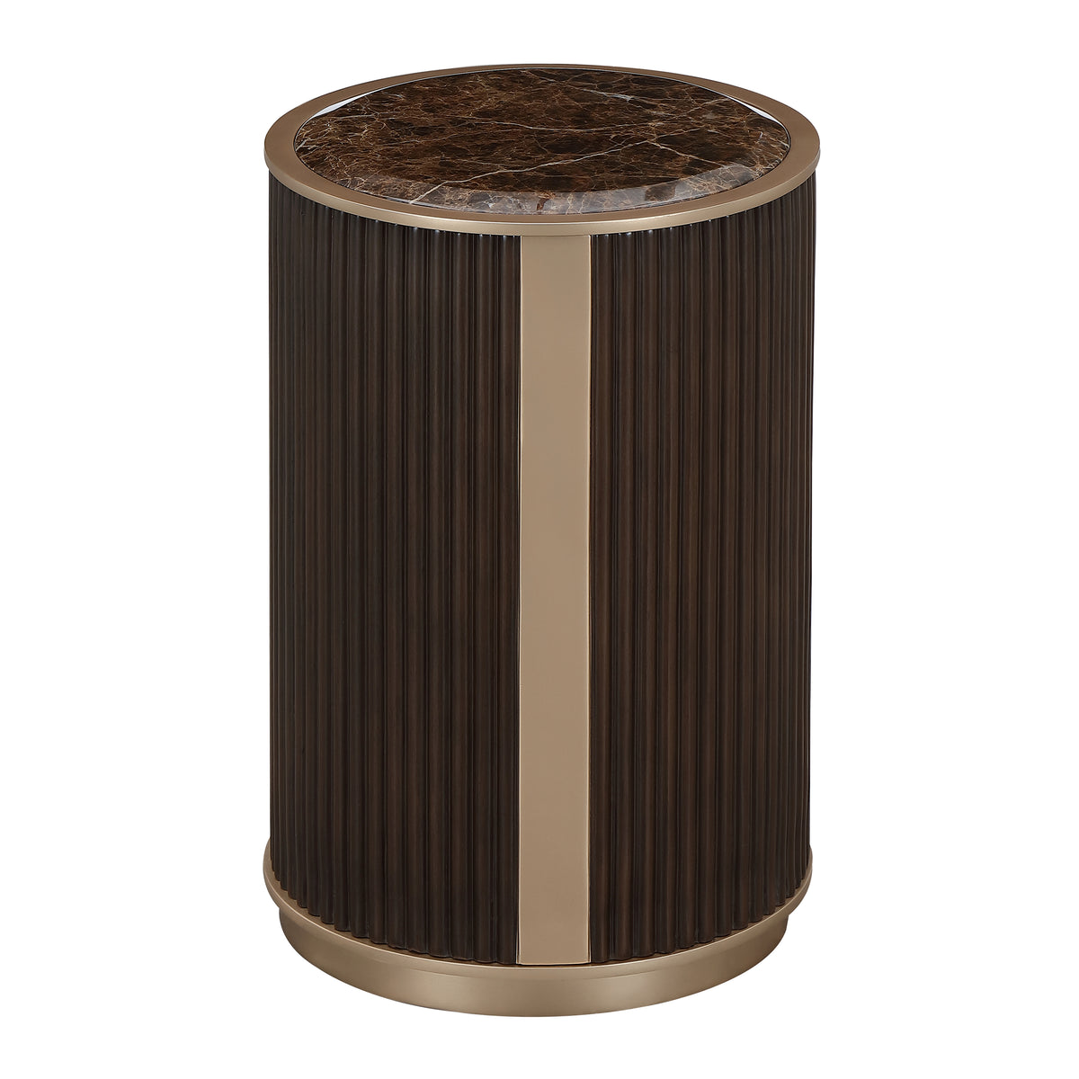 West Kensington Chairside Table — Medium Espresso — official view