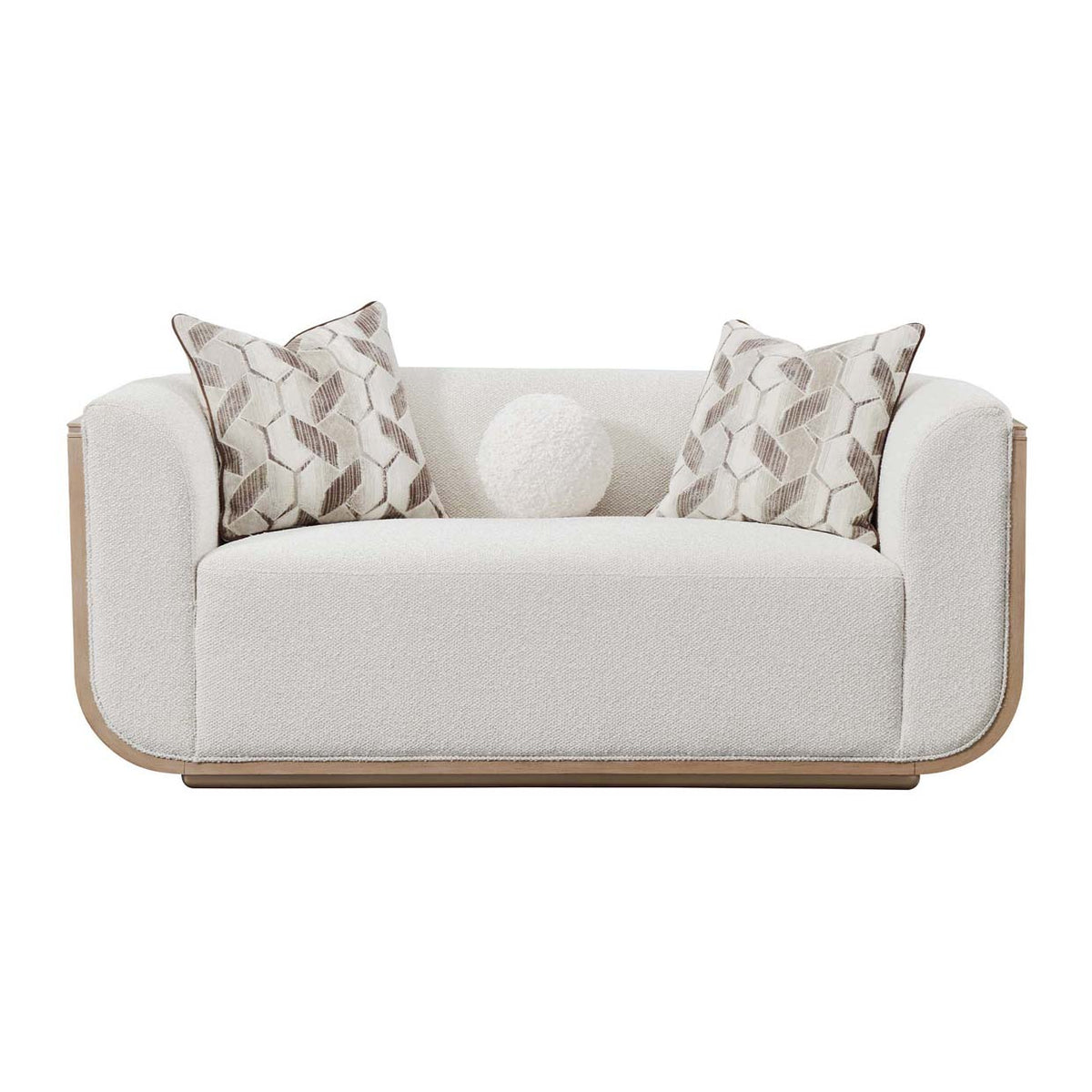 West Kensington Loveseat — Sea Salt Caramel — official view 1
