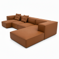 Grantham Leather Sectional
