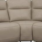 Cortevia Leather Sectional — detail