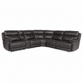 Draventon Leather Sectional — front view