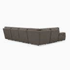Fontaire Fabric Sectional — back view
