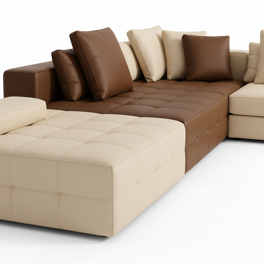 Galvani Sectional — detail