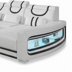 Gervaro Noir Sectional — detail