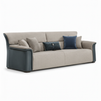 Gildenne Sofa, close right-front 45-degree full studio view