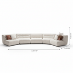 Ivermont Sectional — dimensions