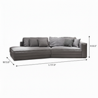 Jorelle Sectional — dimensions