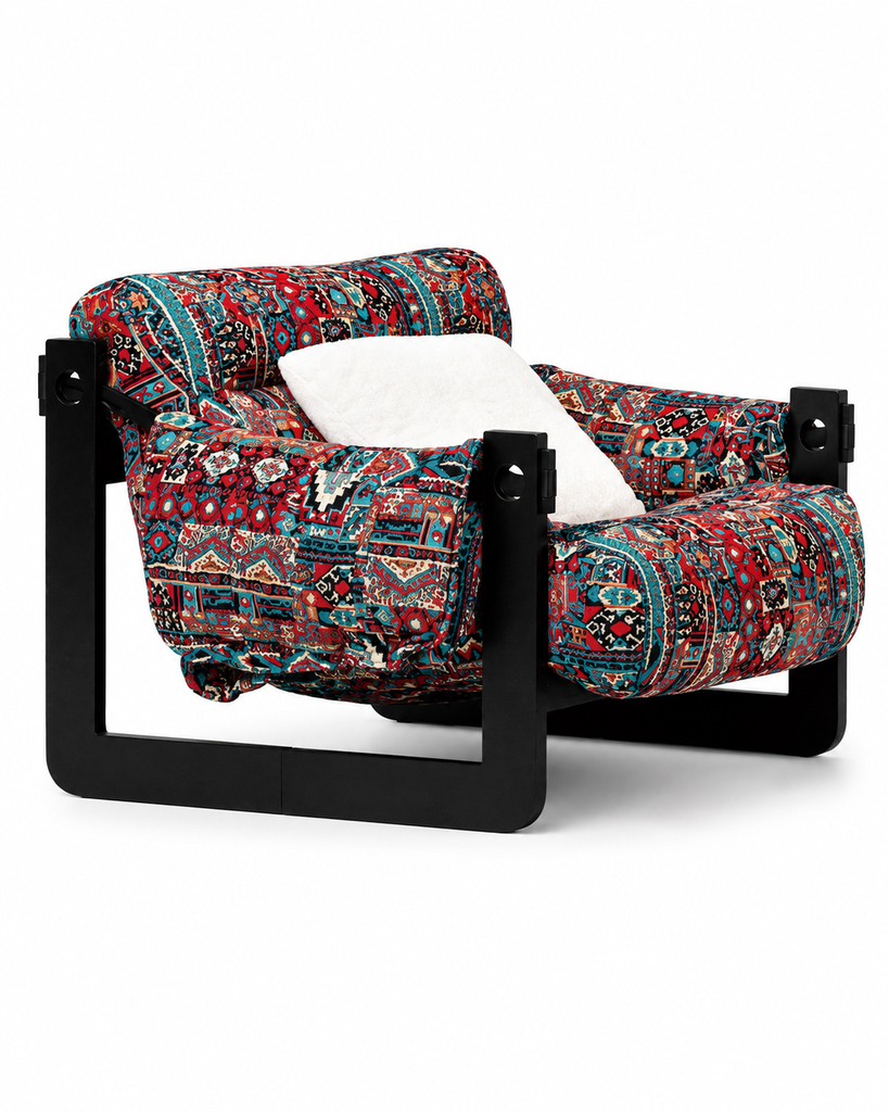 Jovelle Accent Chair opening left, back right side view