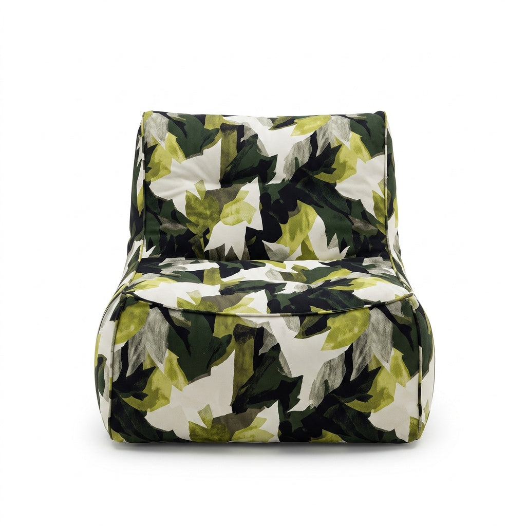 Jovienne Accent Chair front view showing the upholstered seat, backrest, and wood frame