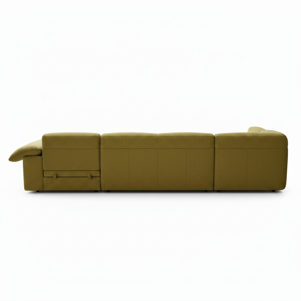 Juraine Sectional — back view on white background
