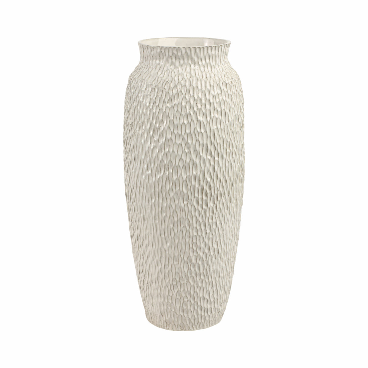 Bennetside White Vase — 20″
