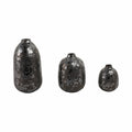 Tessgate Set of 3 Black Vases — 10″