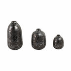 Tessgate Set of 3 Black Vases — 10″