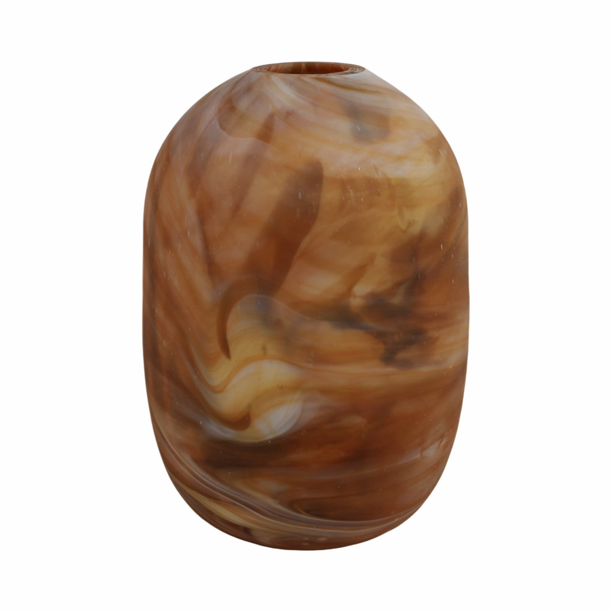 Bartonwood Brown Glass Vase — 20″