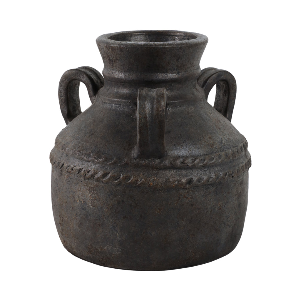 Noelwind Black Vase — 12″