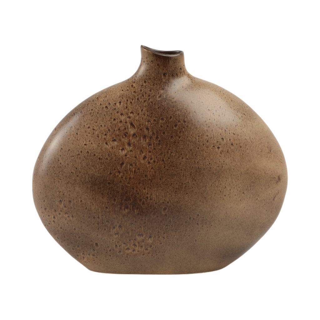 Cabotpark Brown Vase — 14″