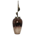 Gunnargrove Gray Glass Vase — 33″