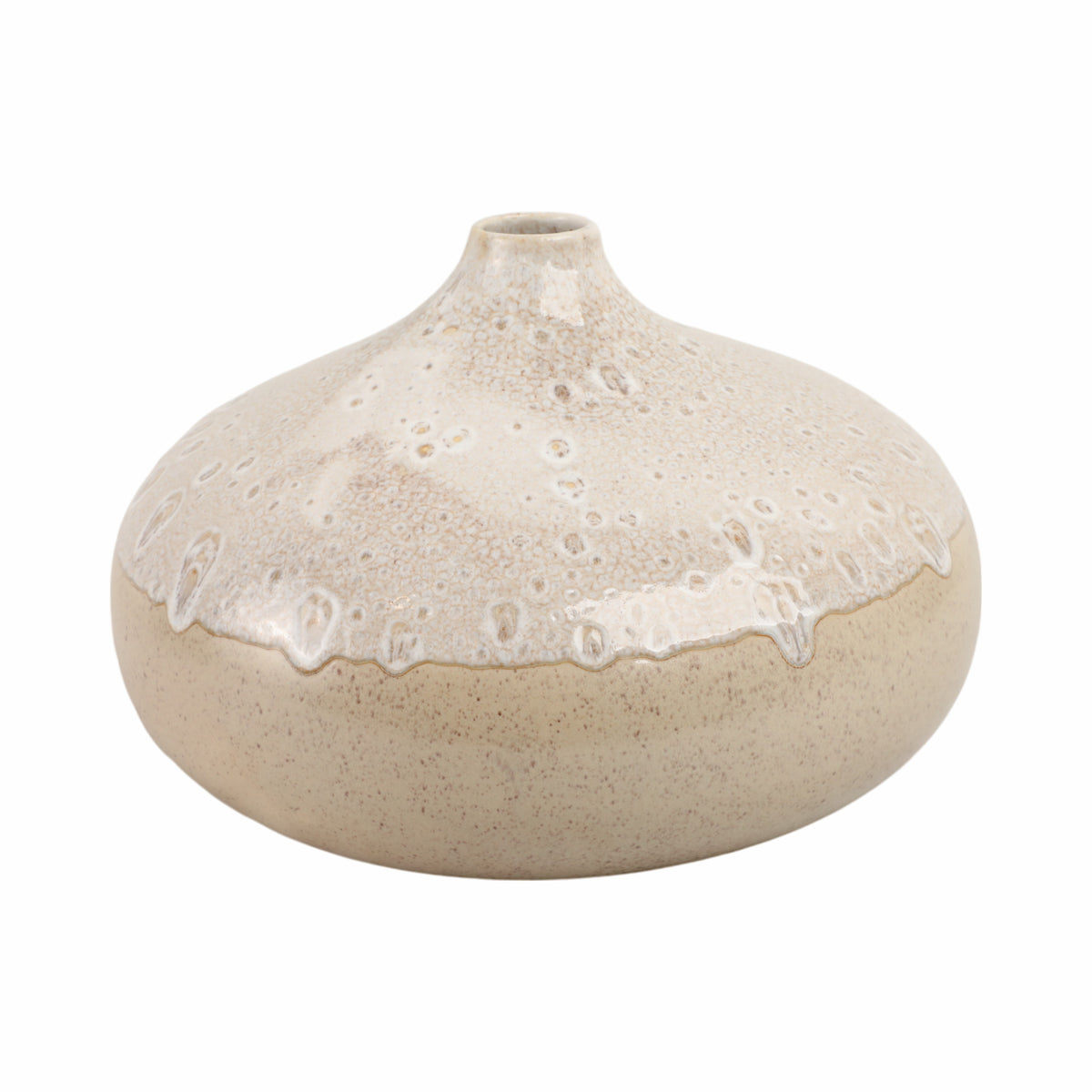Emmetoak Cream Vase — 9″