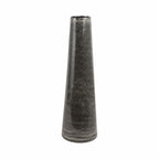 Pearlwood Black Vase — 28″
