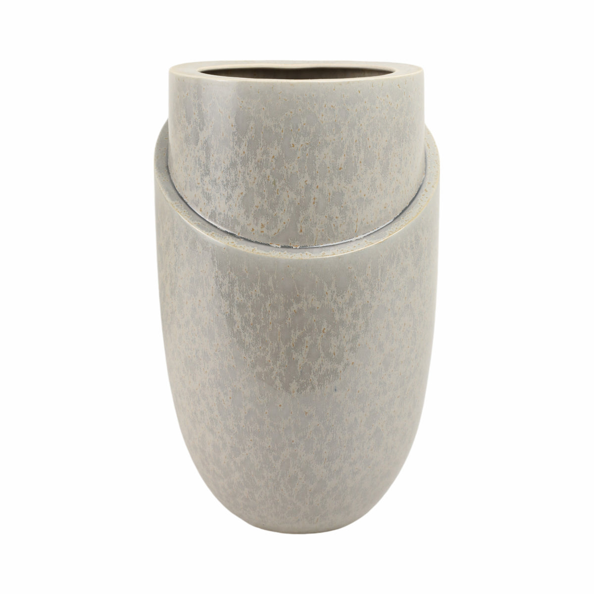 Greysonstone Gray Vase — 15″