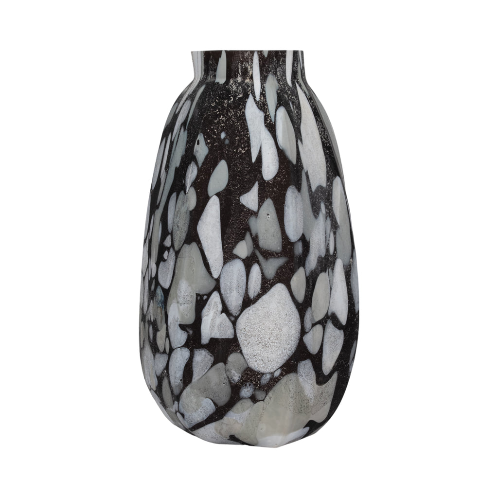 Gaigemill Gray Glass Vase — 20″