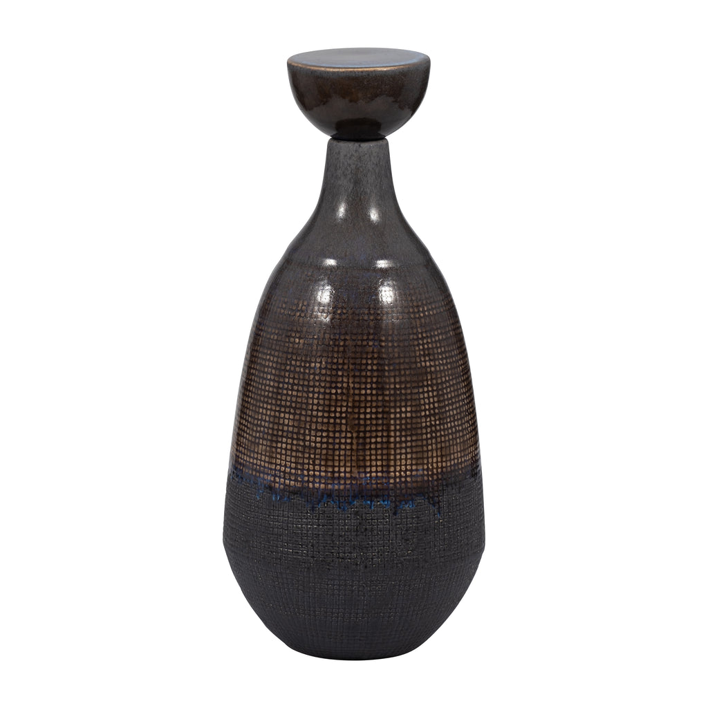 Carlinfield Brown Vase — 18″