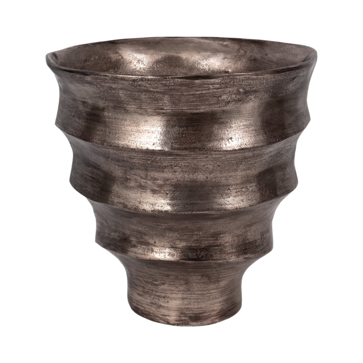 Dashstone Silver Vase — 13″