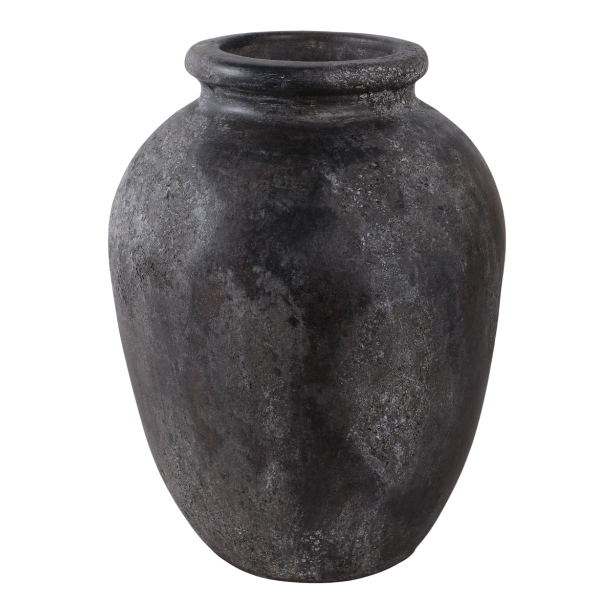 Duncanrun Black Vase — 12″