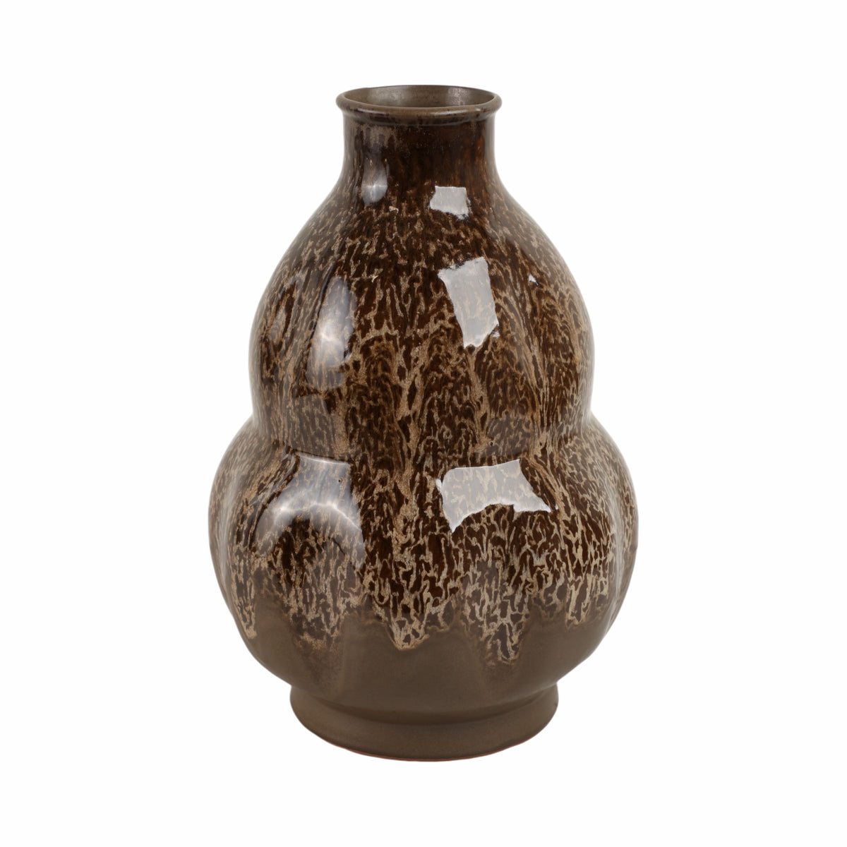 Harlemhaven Brown Vase — 16″