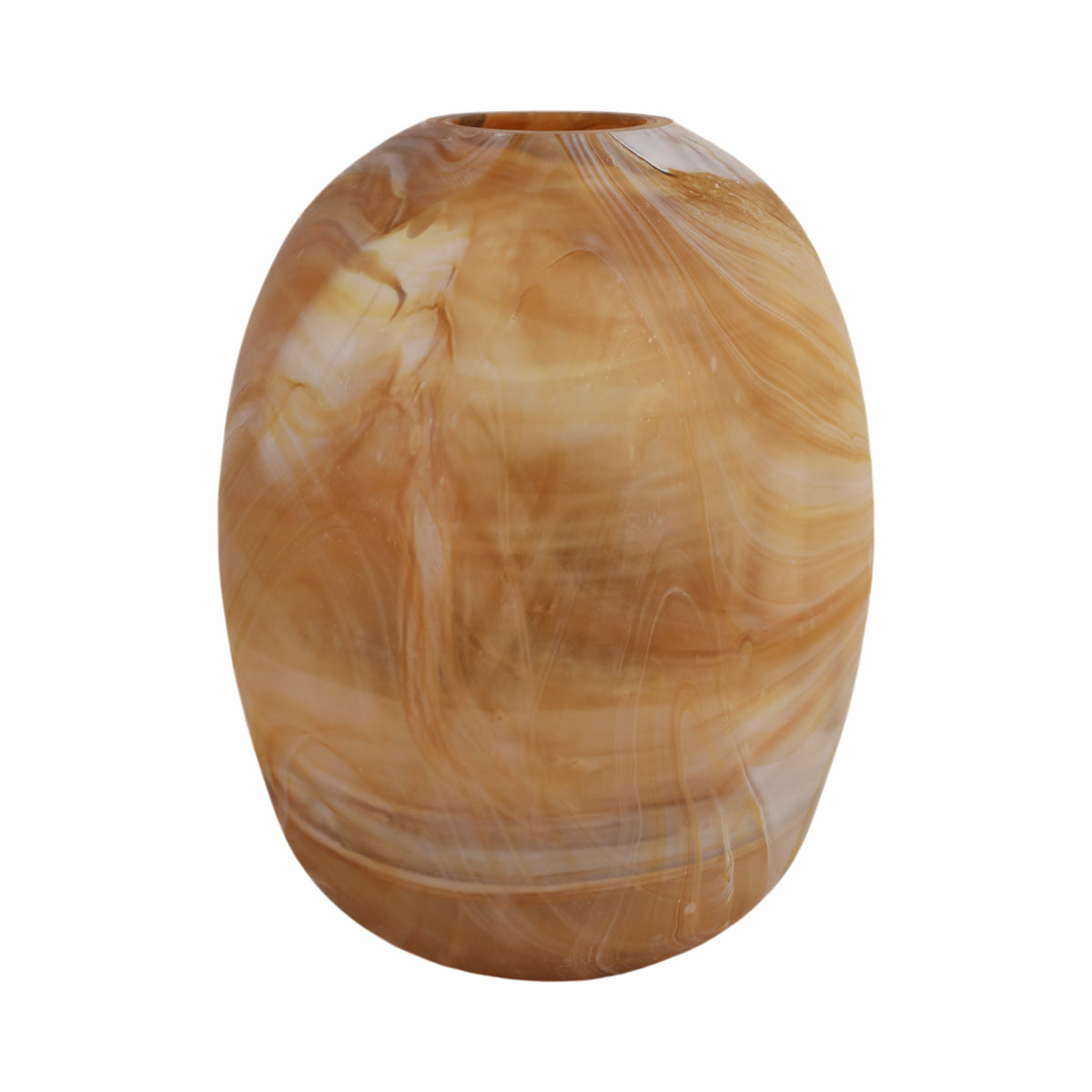 Bartonwood Brown Glass Vase — 14″