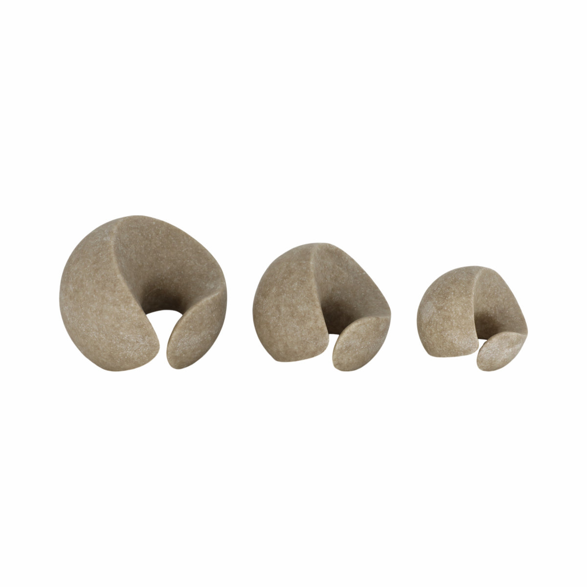 Turnerbrook Set of 3 Brown Decor — 5″