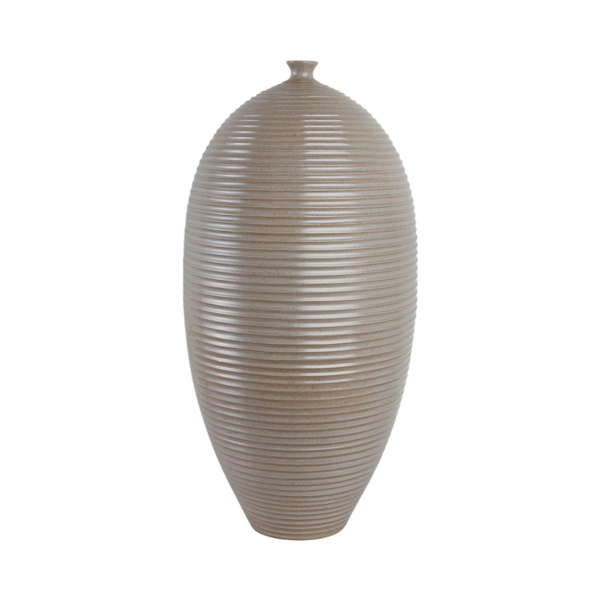 Cantonwind Beige Vase — 28″