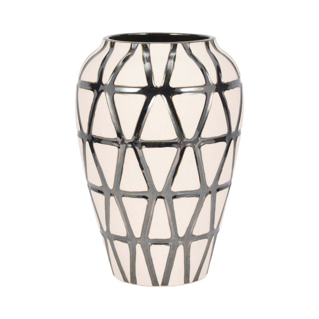 Dempseyside Ivory Vase — 16″