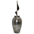 Gunnargrove Gray Glass Vase — 26″