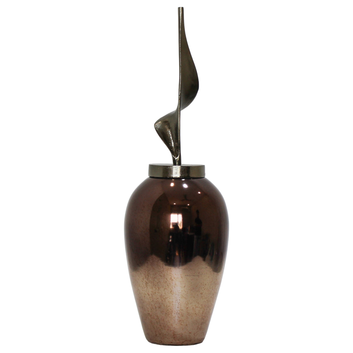 Gunnargrove Gray Glass Vase — 26″