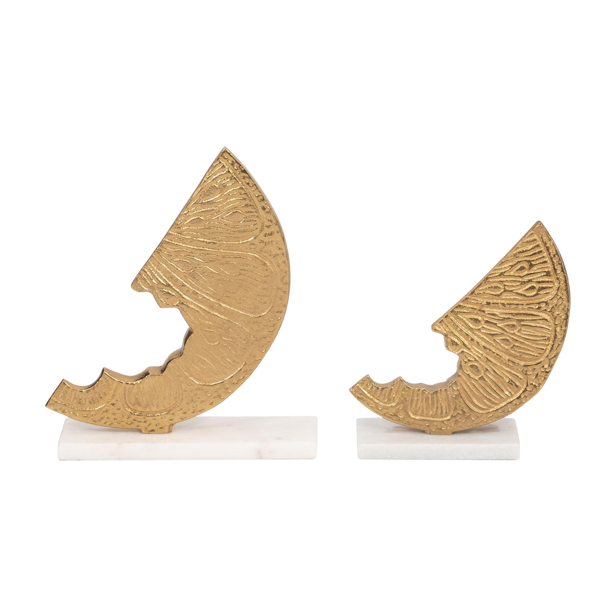 Gradygrove Set of 2 Gold Decor — 10″