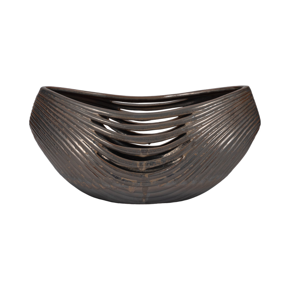 Calvinwind Bronze Bowl — 9″