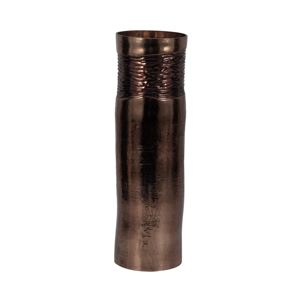 Hamdenway Bronze Glass Vase — 18″