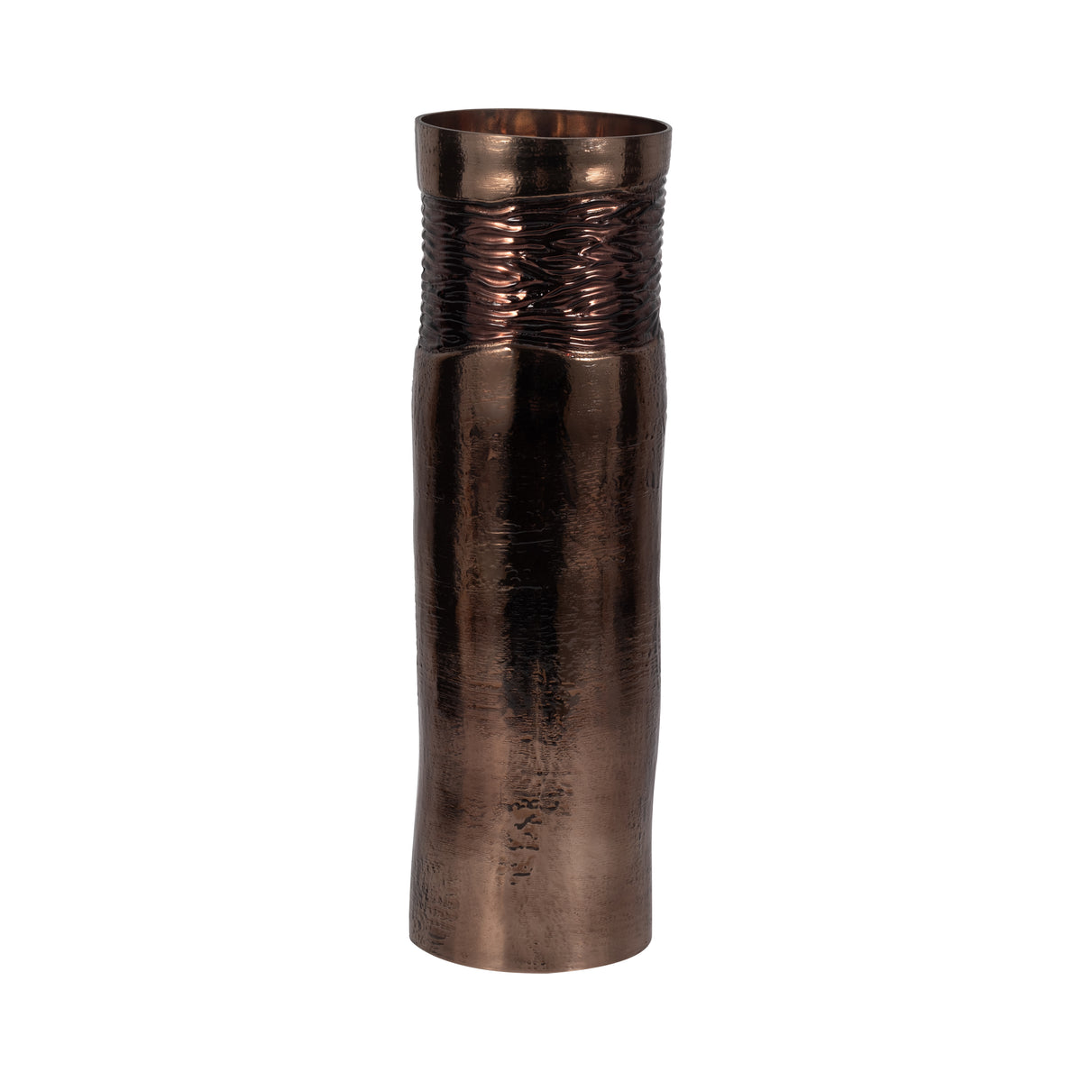 Hamdenway Bronze Glass Vase — 18″