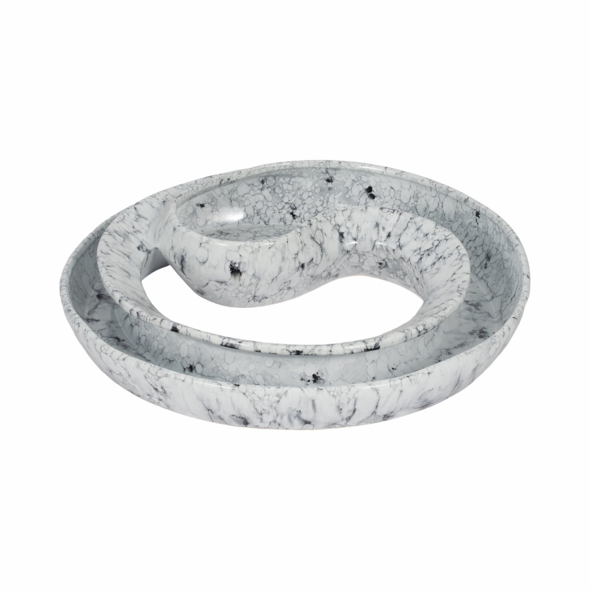 Garrettburn White Bowl — 4″
