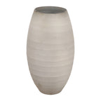 Finleyton Gray Glass Vase — 10″