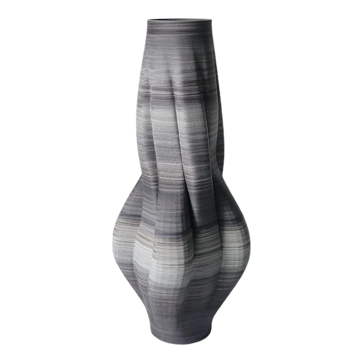 Aidenwell Gray Vase — 15″