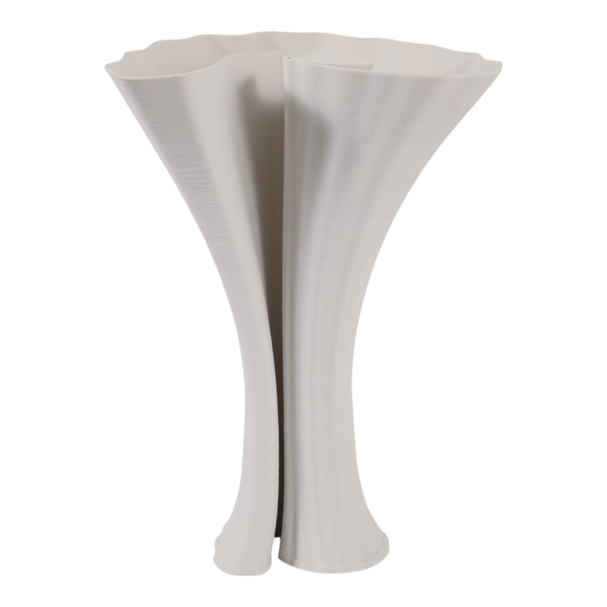 Wrenmore White Vase — 14″