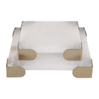 Janeview Set of 2 White Tray — 2″