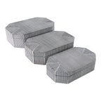 Oriondale Set of 3 White Boxes — 4″